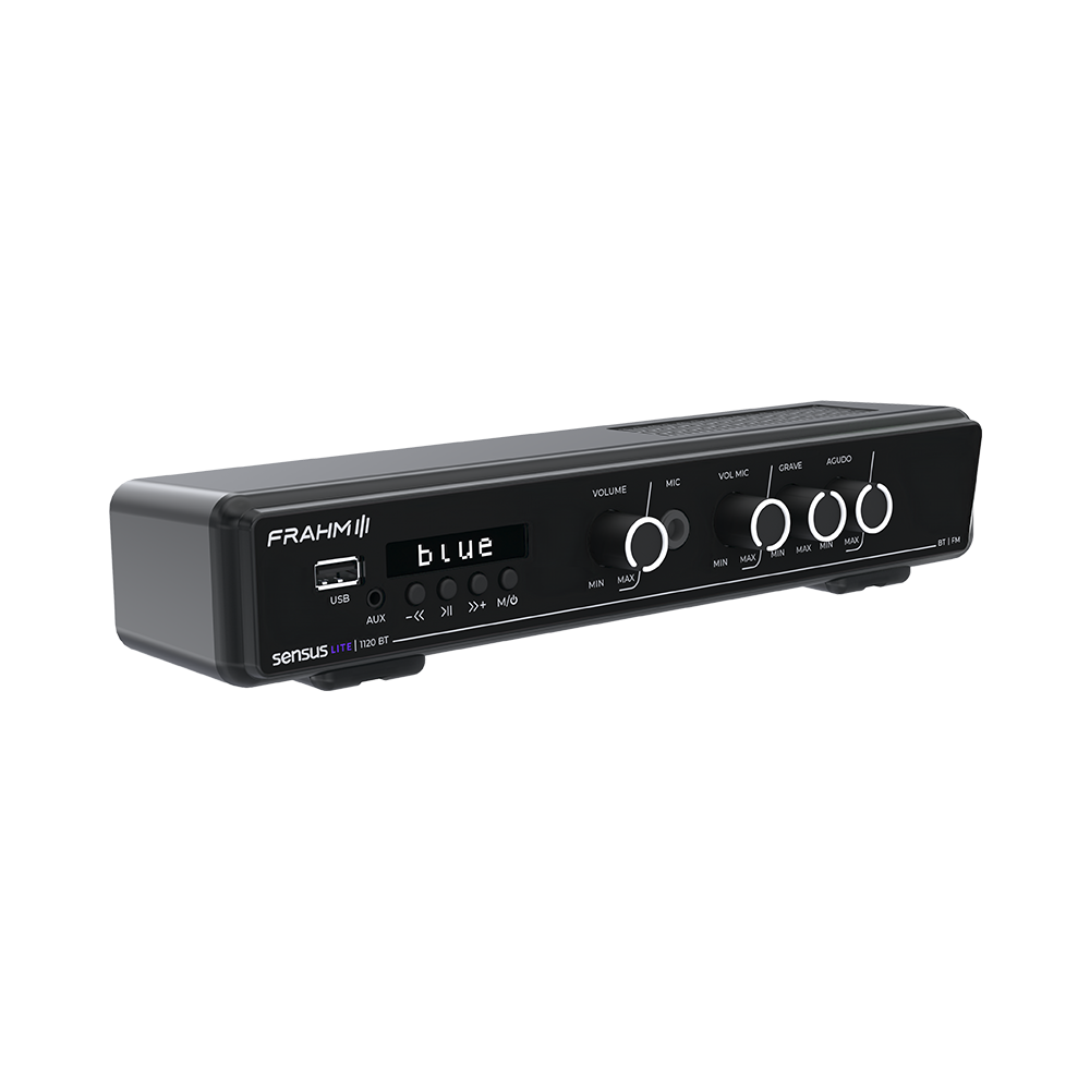 Amplificador Frahm Sensus Lite 1120 BT Bluetooth - Imagem 10