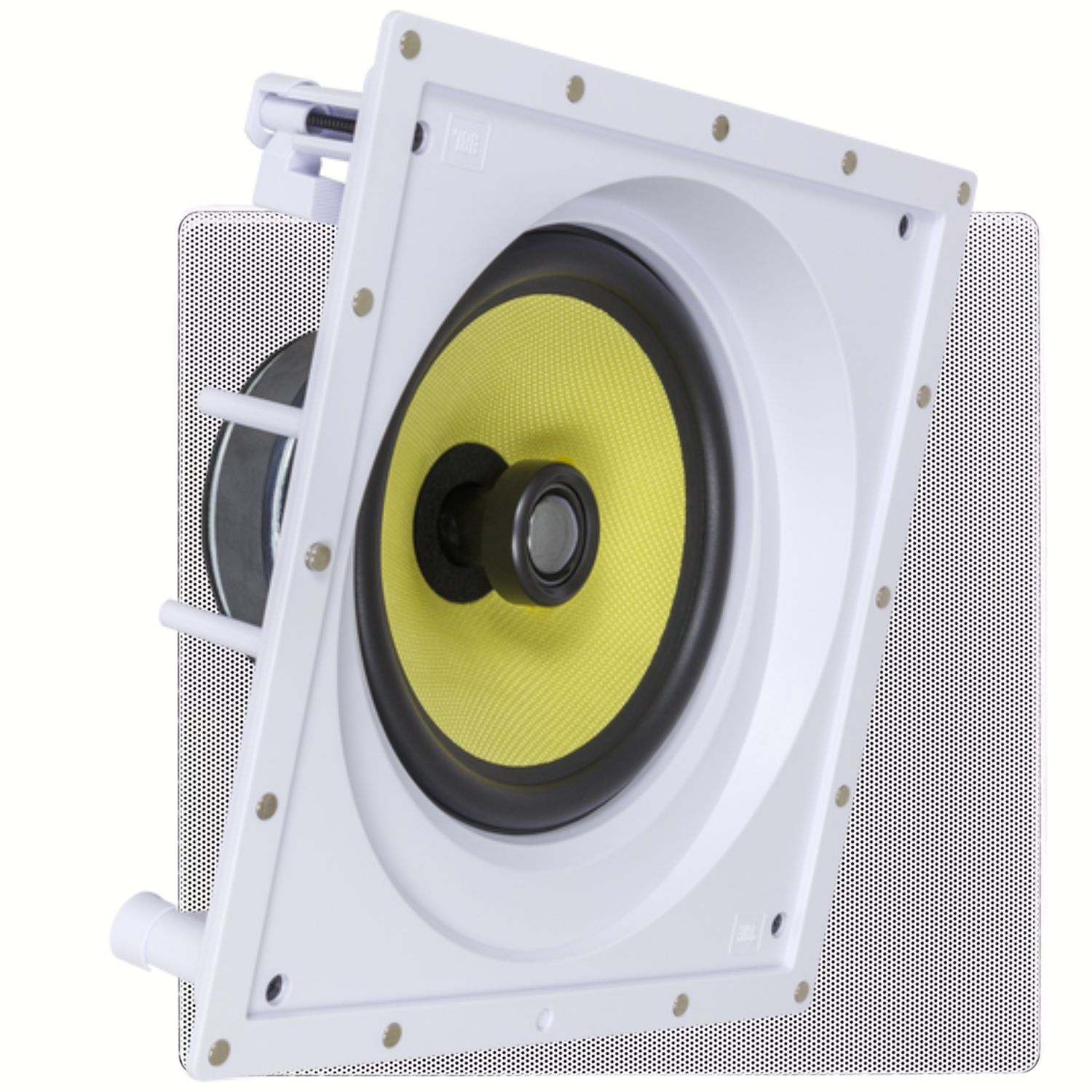 Caixa Embutir JBL Ci8SA Plus Angulada 200W Branca