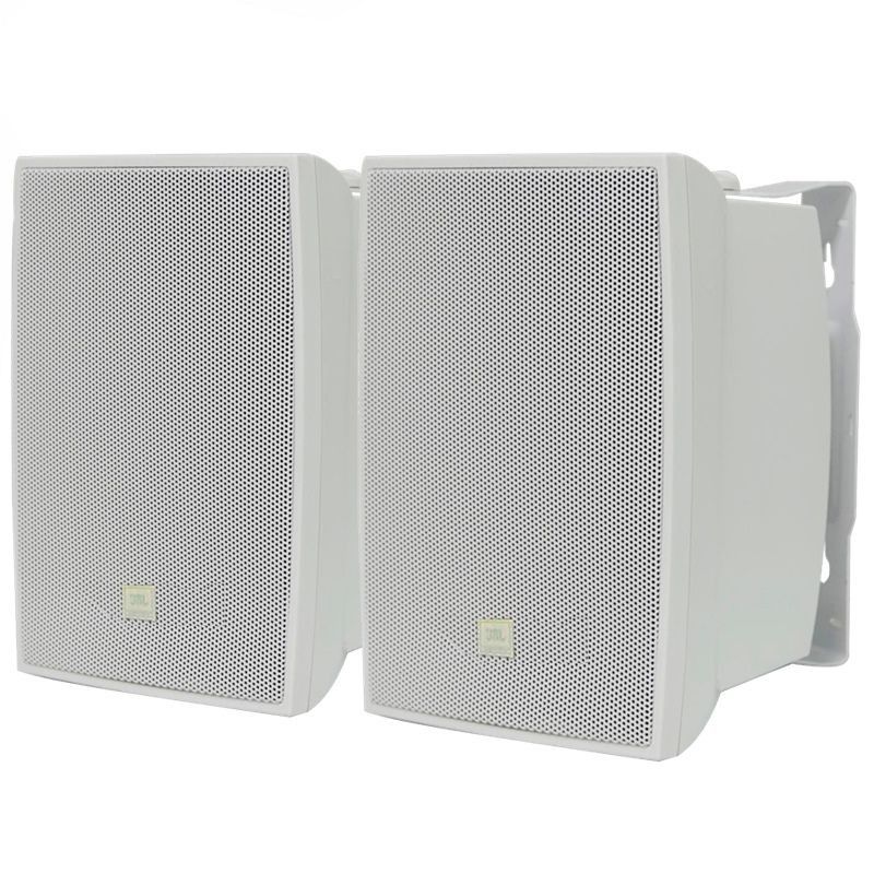 Caixa Sobrepor Passiva Alto-falante Jbl C621B Branca Par