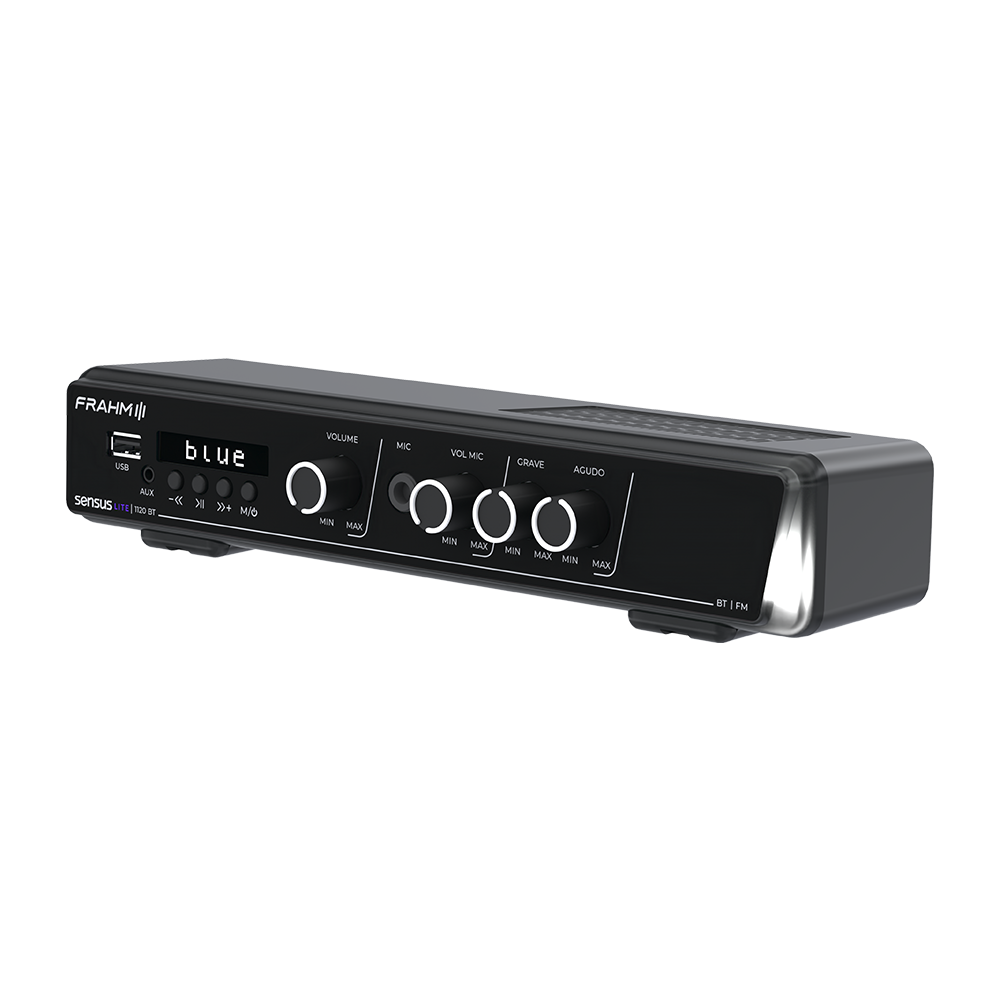 Amplificador Frahm Sensus Lite 1120 BT Bluetooth - Imagem 9