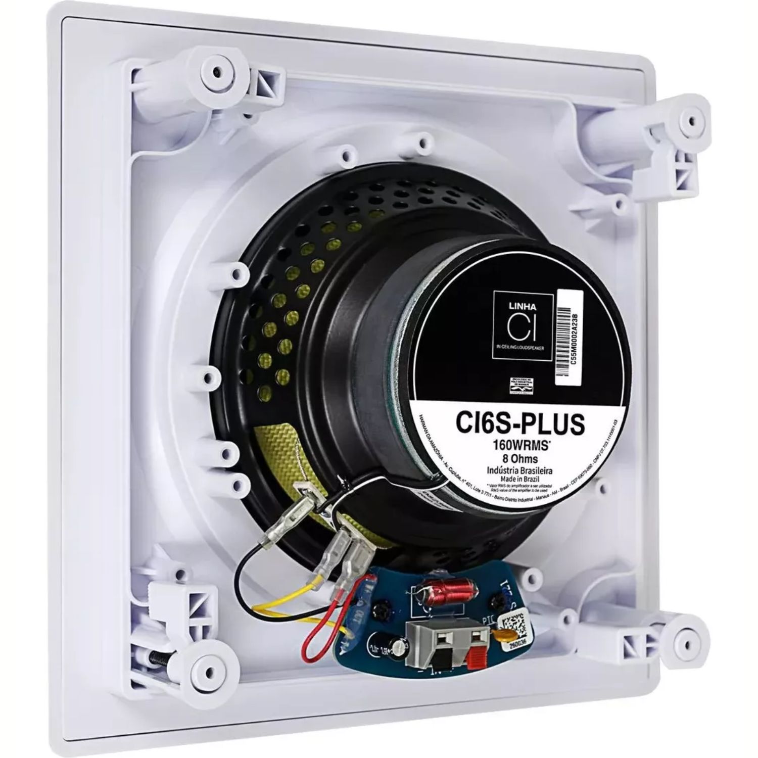 Caixa Embutir JBL CI6S Plus Reta 160W Branca - Imagem 4