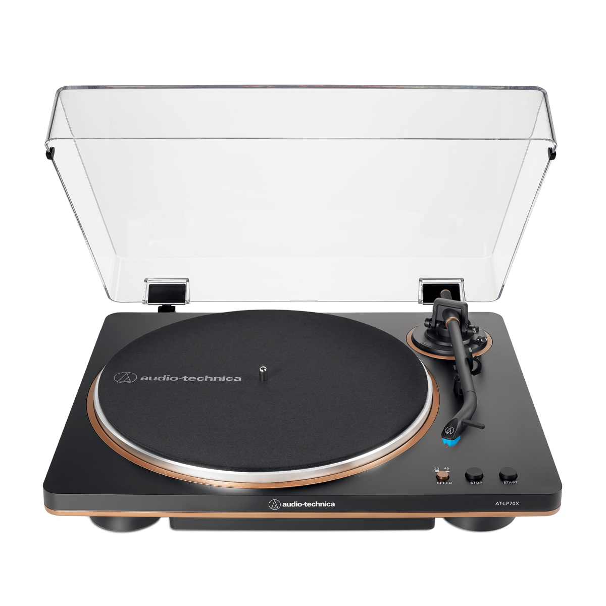 Toca-Discos Audio-Technica AT-LP70X Bronze Automático - Imagem 5