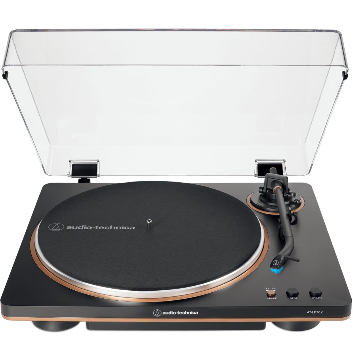 Toca-Discos Audio-Technica AT-LP70X Bronze Automático