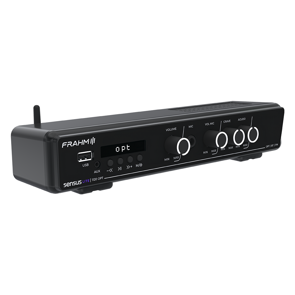 Amplificador Frahm Sensus Lite 1120 OPT 120W - Imagem 9
